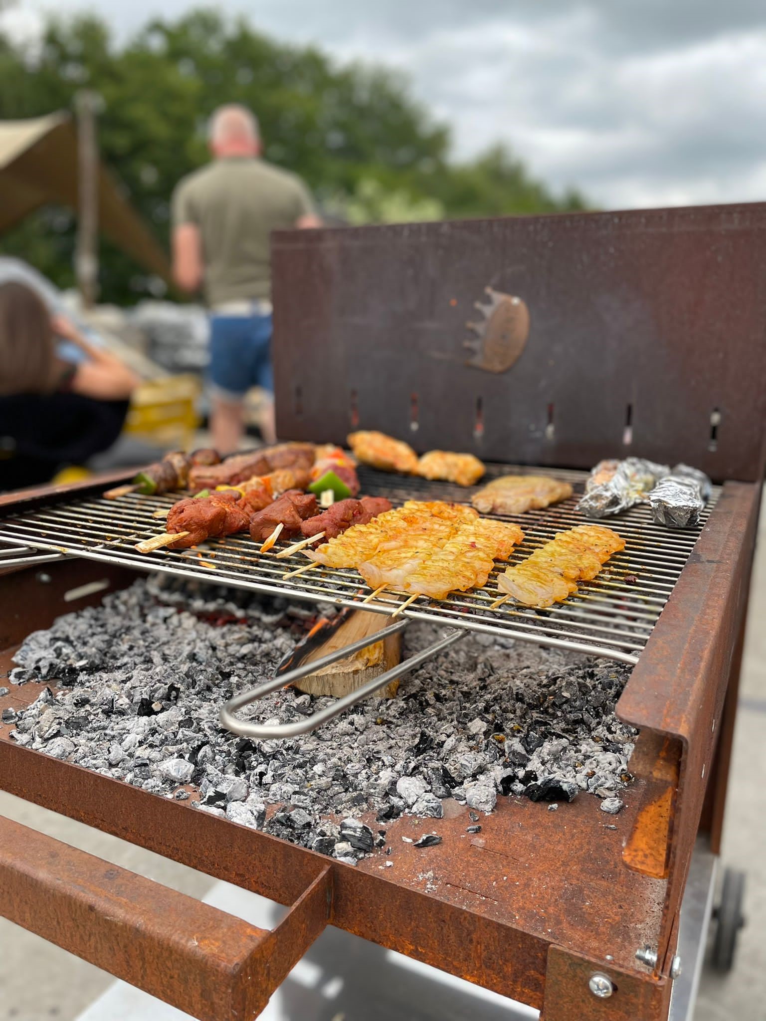 bbq hout gestookt Clementi