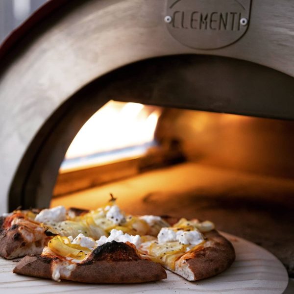 Draagbare gas pizza oven met Pizza