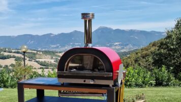 Pizzaoven op gas