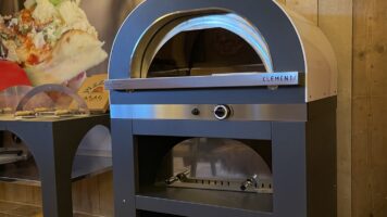 Witte Gasoven Clementi Gold