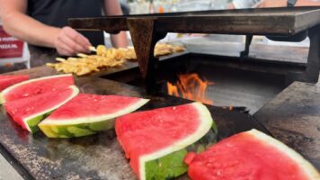 Unieke smaakbeleving door watermeloen op de BBQ te leggen
